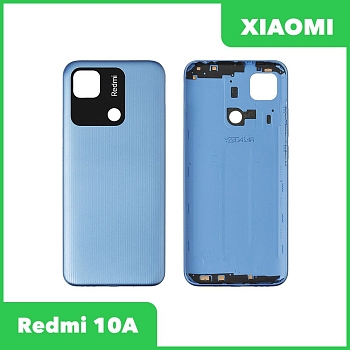 Задняя крышка для Xiaomi Redmi 10A (синий)
