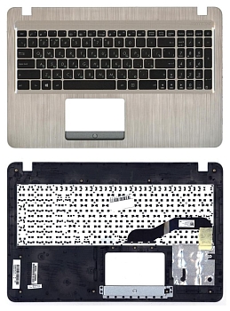 Клавиатура для ноутбука Asus X540, топ-панель, черная